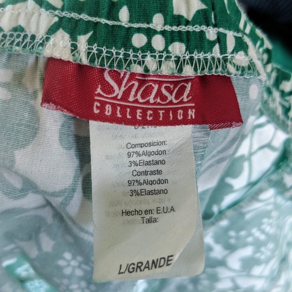 Vintage Green and White Swing Dress - Picture 8 of 8